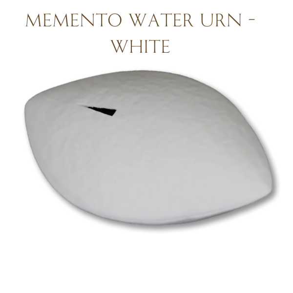Memento Water Urn - White